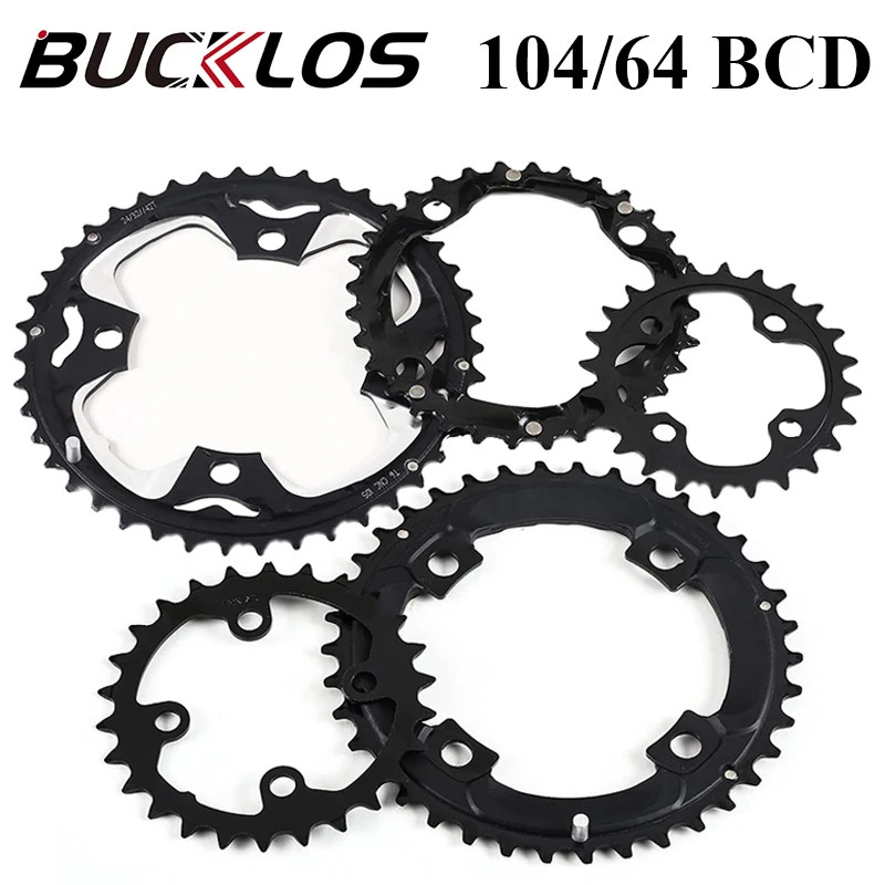 104/64 BCD Bicycle Chainring 22T 24T 26T 32T 38T 42T 44T MTB Chainring 9S 10S Mo