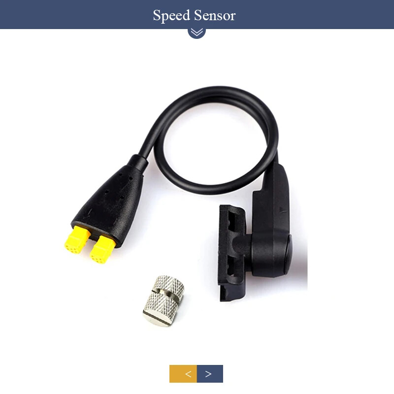 Electric Bicycle Double Interface Speed Sensor 6Pin 27CM Cable Use for Motor Kit