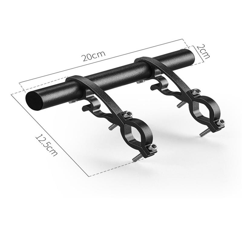 MTB Bike Handlebar Extender Bracket Extension Bicycle Headlight GPS Holder Mount