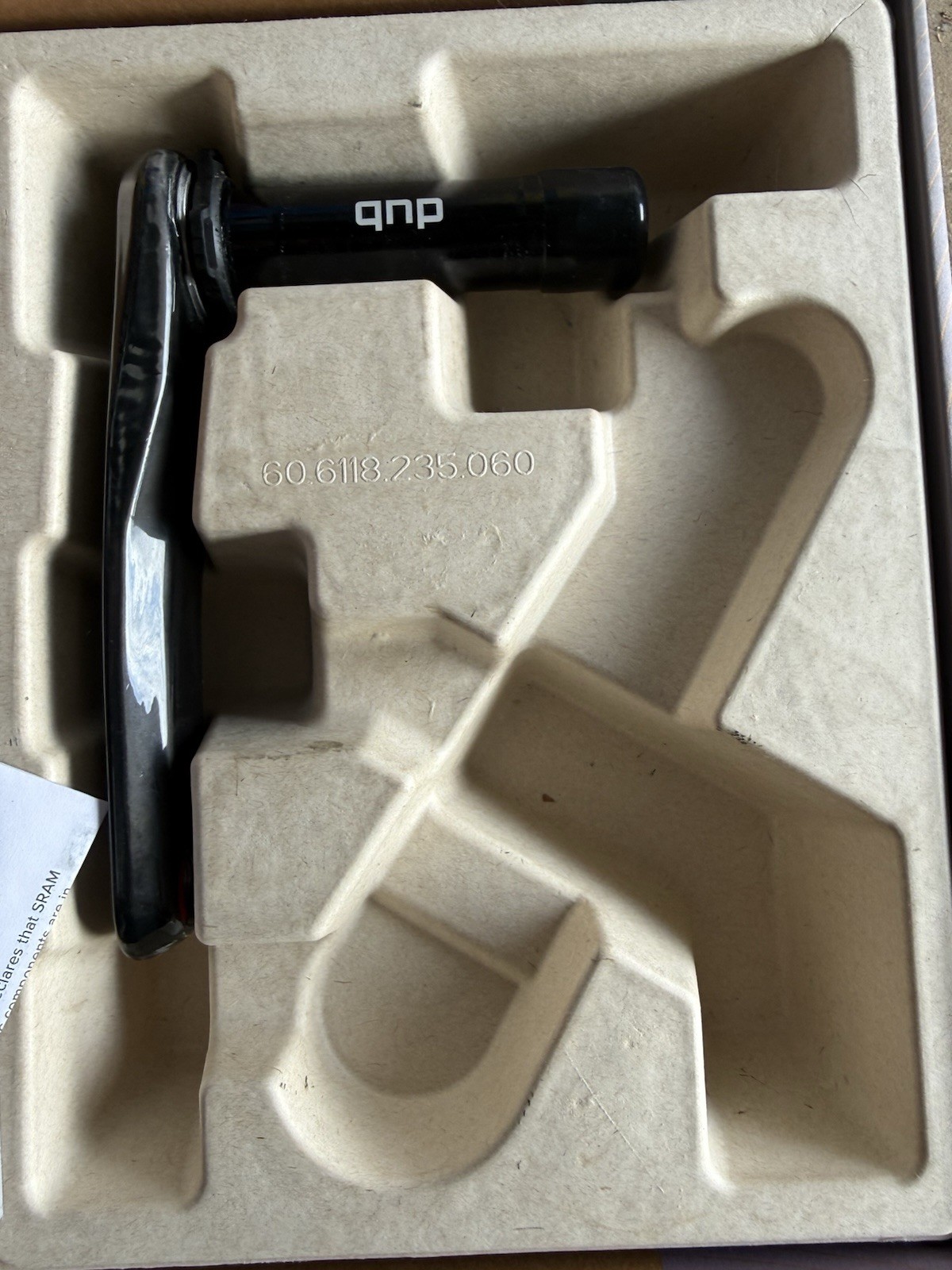 SRAM Force E1 DUB LEFT Crank Arm 165 mm