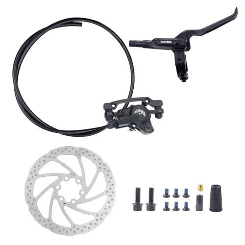 WEEROCK Hydraulic Brake Set Bike Disc Brakes Kit with Left Front Right Rear