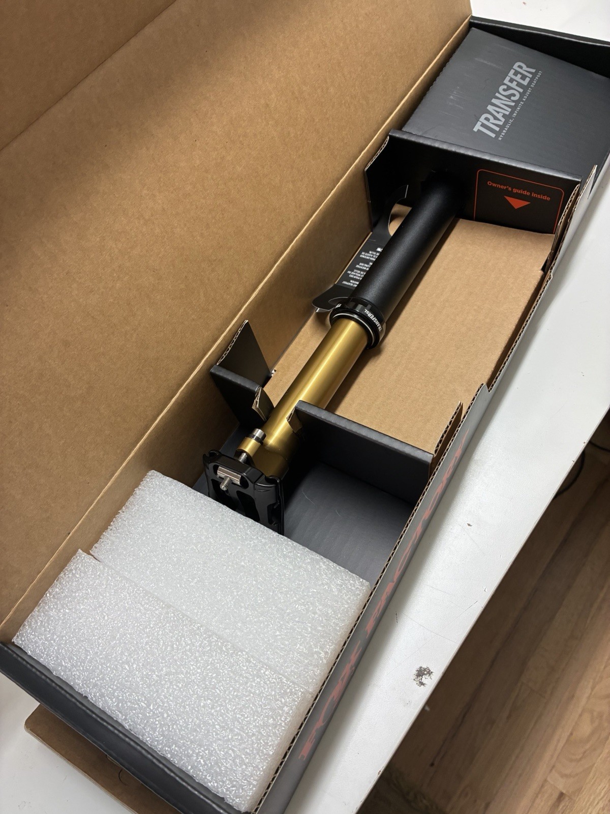 FOX Transfer SL Factory Dropper Seatpost – 31.6mm, 100mm, Internal Routing