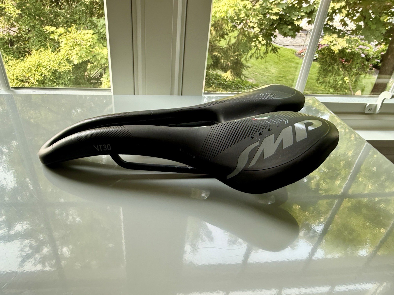 Authentic Selle SMP VT30 GEL Cutaway Saddle Seat, Black Synthetic