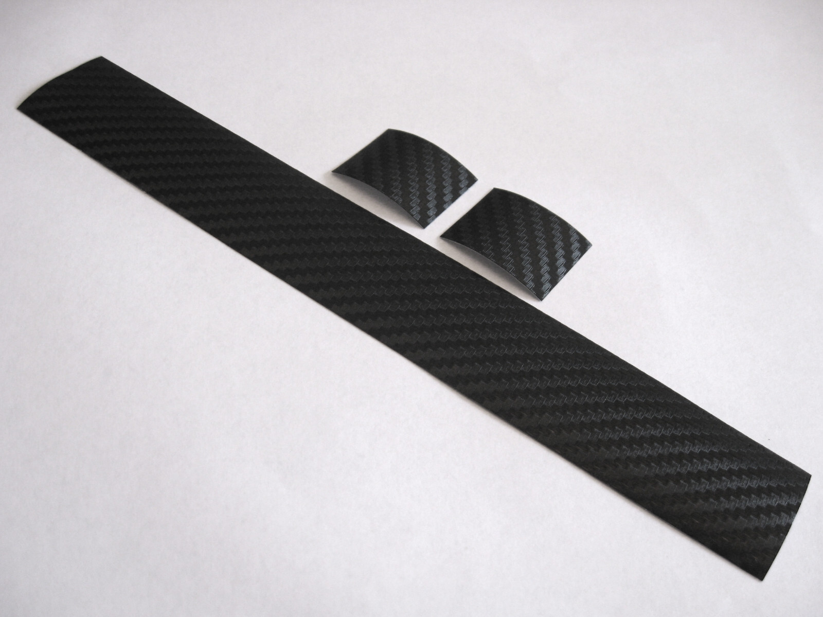 Carbon Fiber Bicycle Chainstay Protector + 2 Frame Patches 🚲Black Decal Sticker