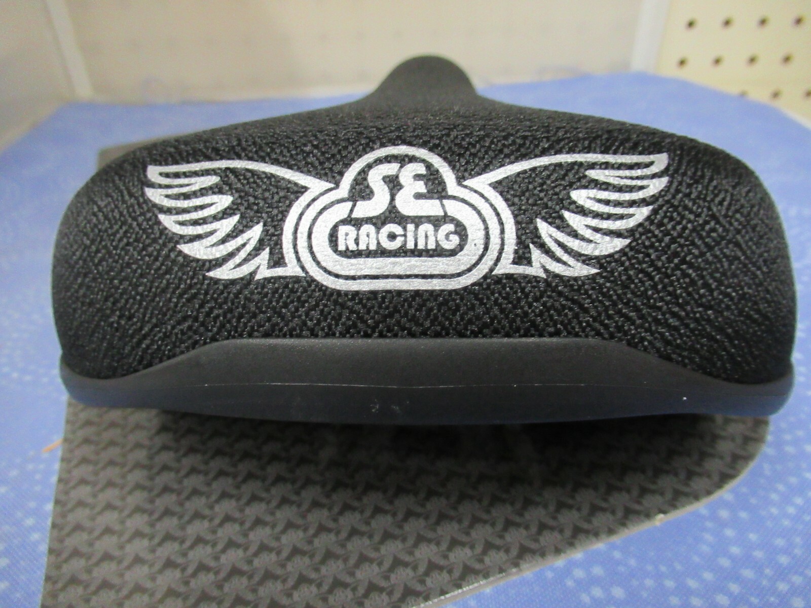 SE Racing Flyer Black Railed Padded Saddle with Bottle Opener Brace For BMX -New