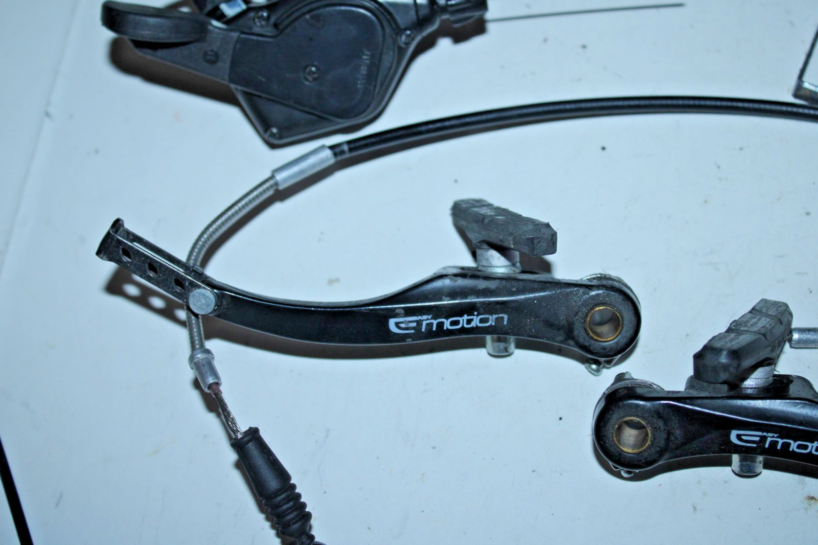Groupset SR Suntour Crankset 170mm FD-M191 RD-TX35 Emotion VBrake Set Microshift