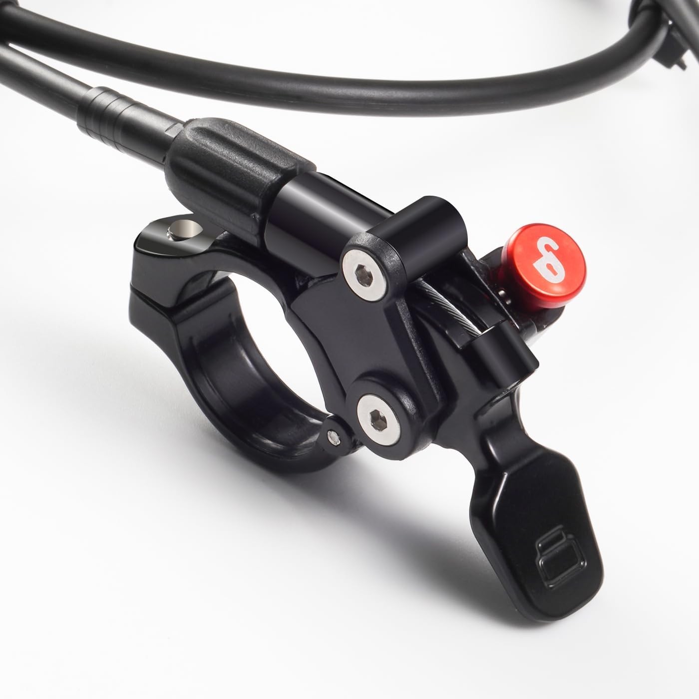 CNC Remote Lockout Lever for MTB，Bike Suntour Red