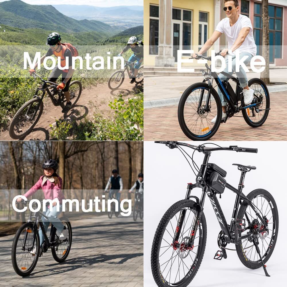 26/27.5/29″ Fork 100mm Travel Mountain Bike Suspension Fork Disc Brake 1-1/8″ QR