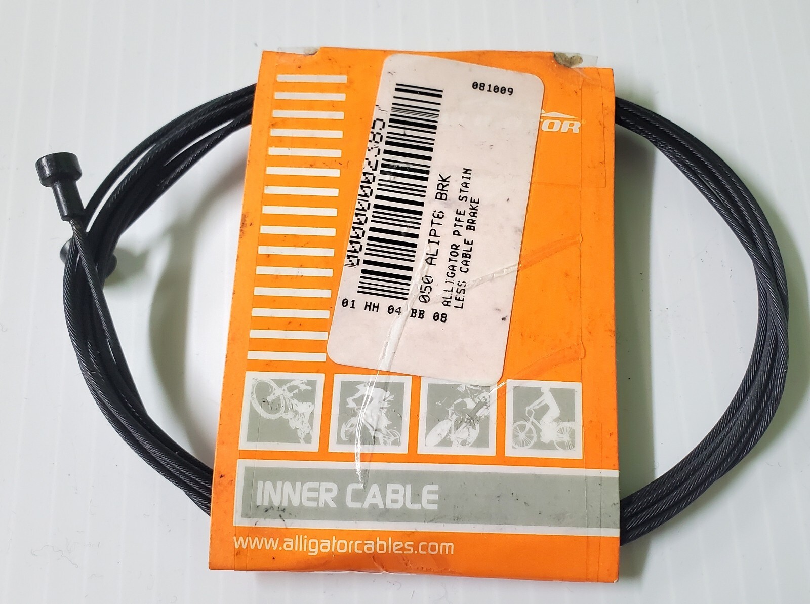 Full Set Alligator Universal Brake & Shift Cables Black 1700mm 1.2mm 2000mm