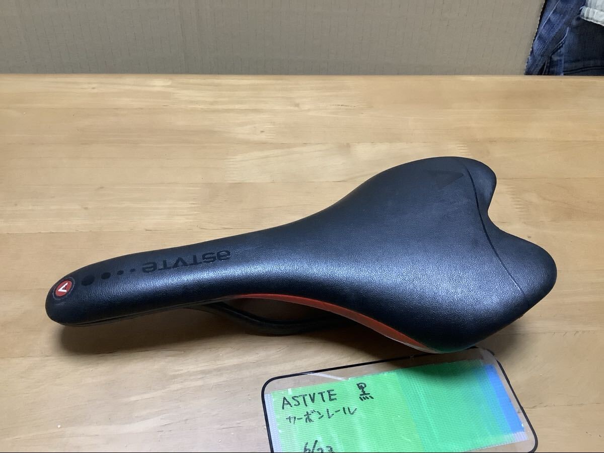 Saddle Astute Astvte Carbon Rail Lightweight Black 6/23
