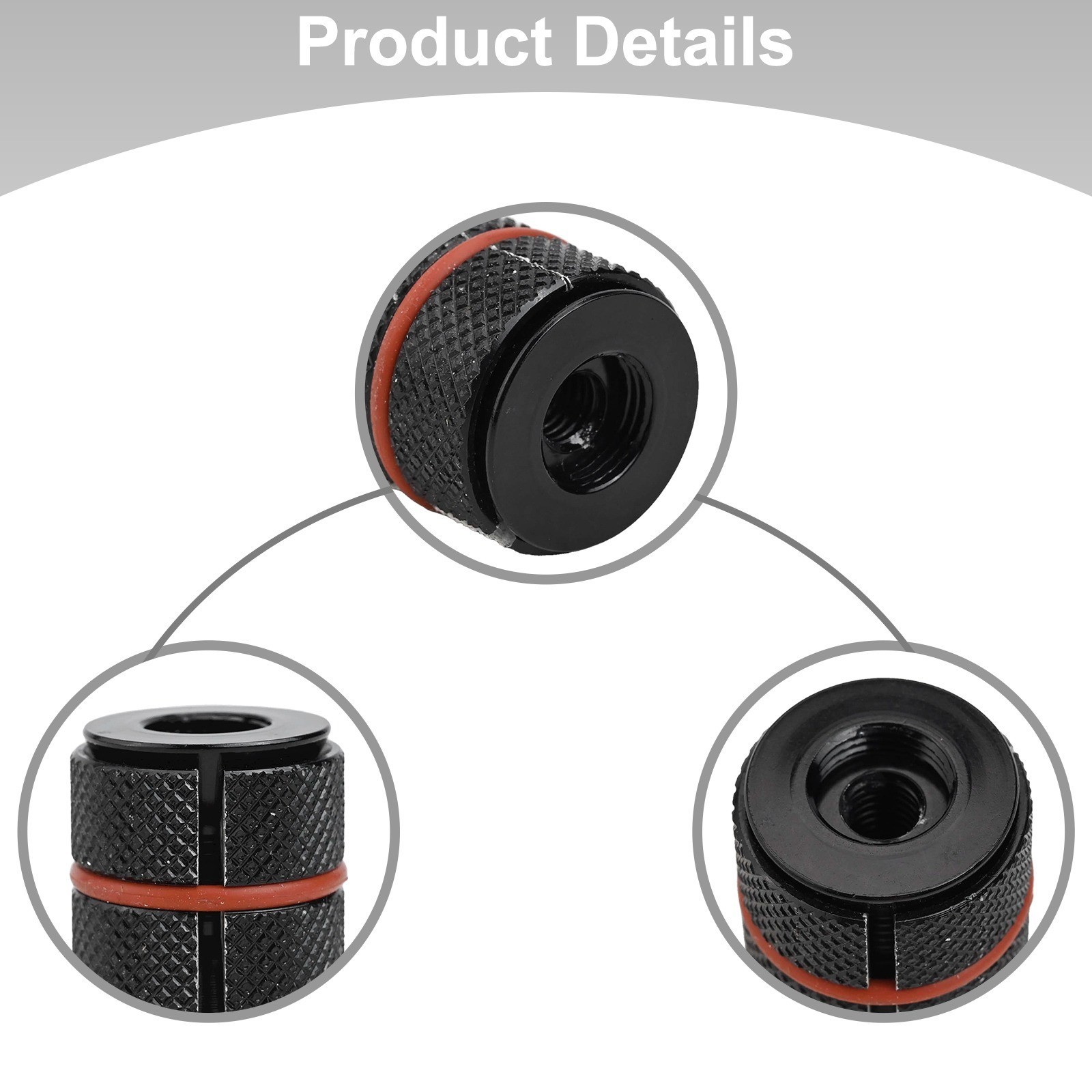 Premium Swell Hanging Head Bowl Nut Compatible with Carbon Fiber or Metal Pipe