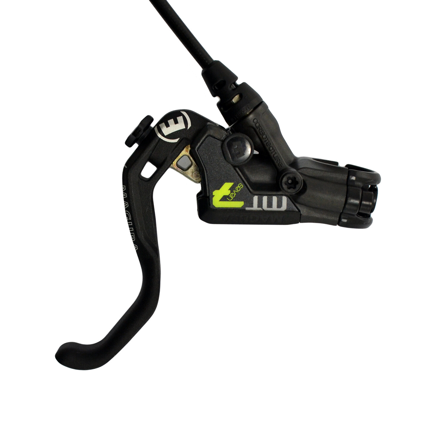 Magura MT7 Pro 4-Piston Post Mount Hydraulic Disc Brake Set w/ 203mm Rotor (F+R)