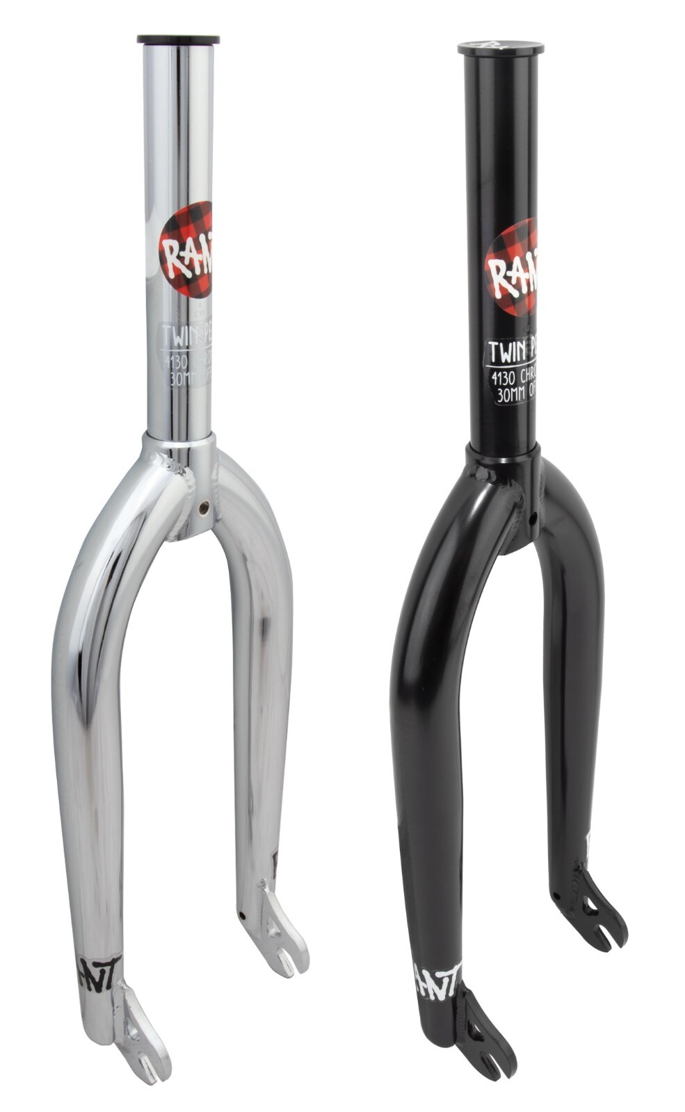 FORK RANT 20″ TWIN PEAKS Gloss Black or Chrome