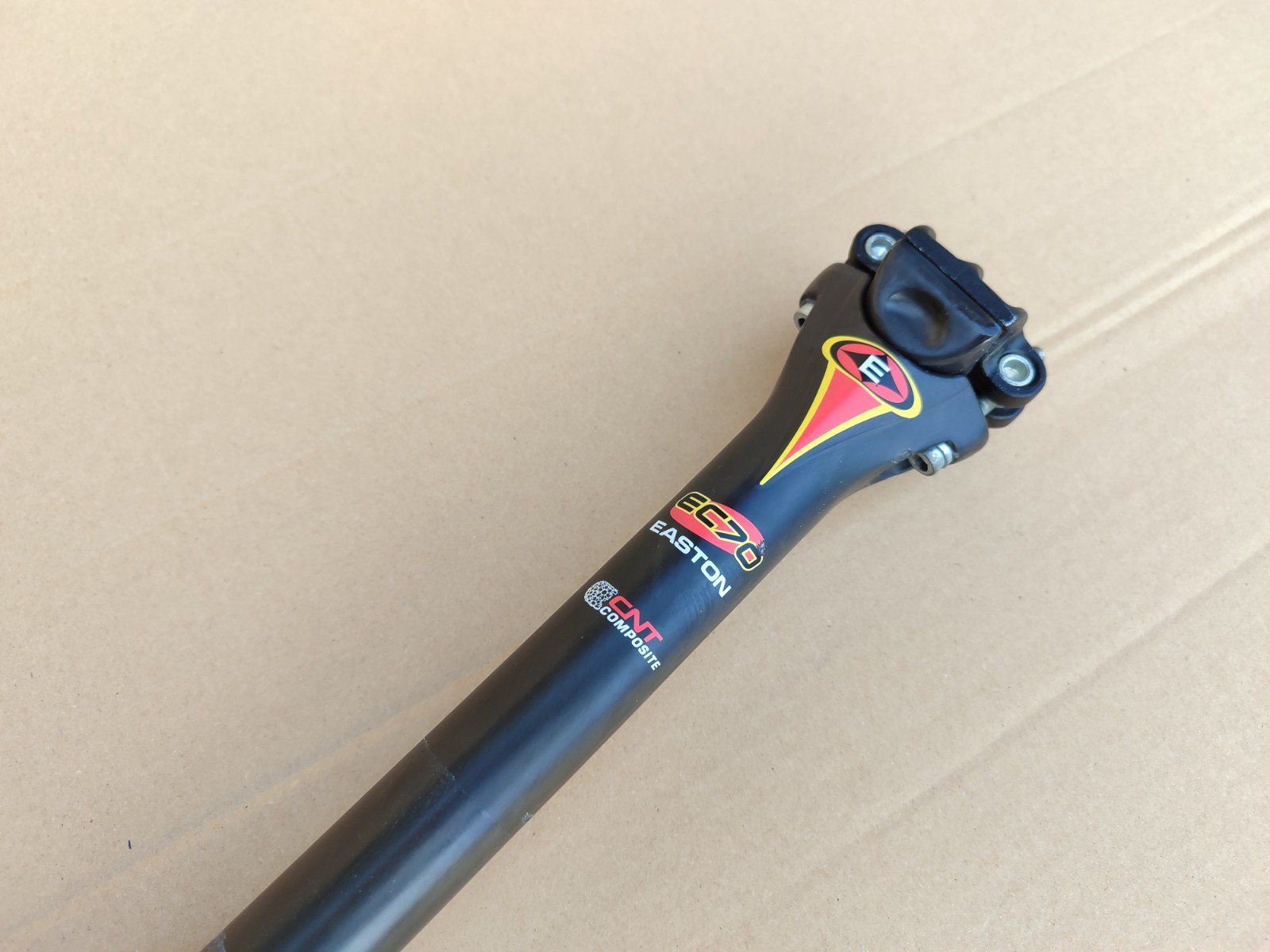 Easton EC70 Carbon Seatpost 400mm / 27.2mm! Vintage! 231g!
