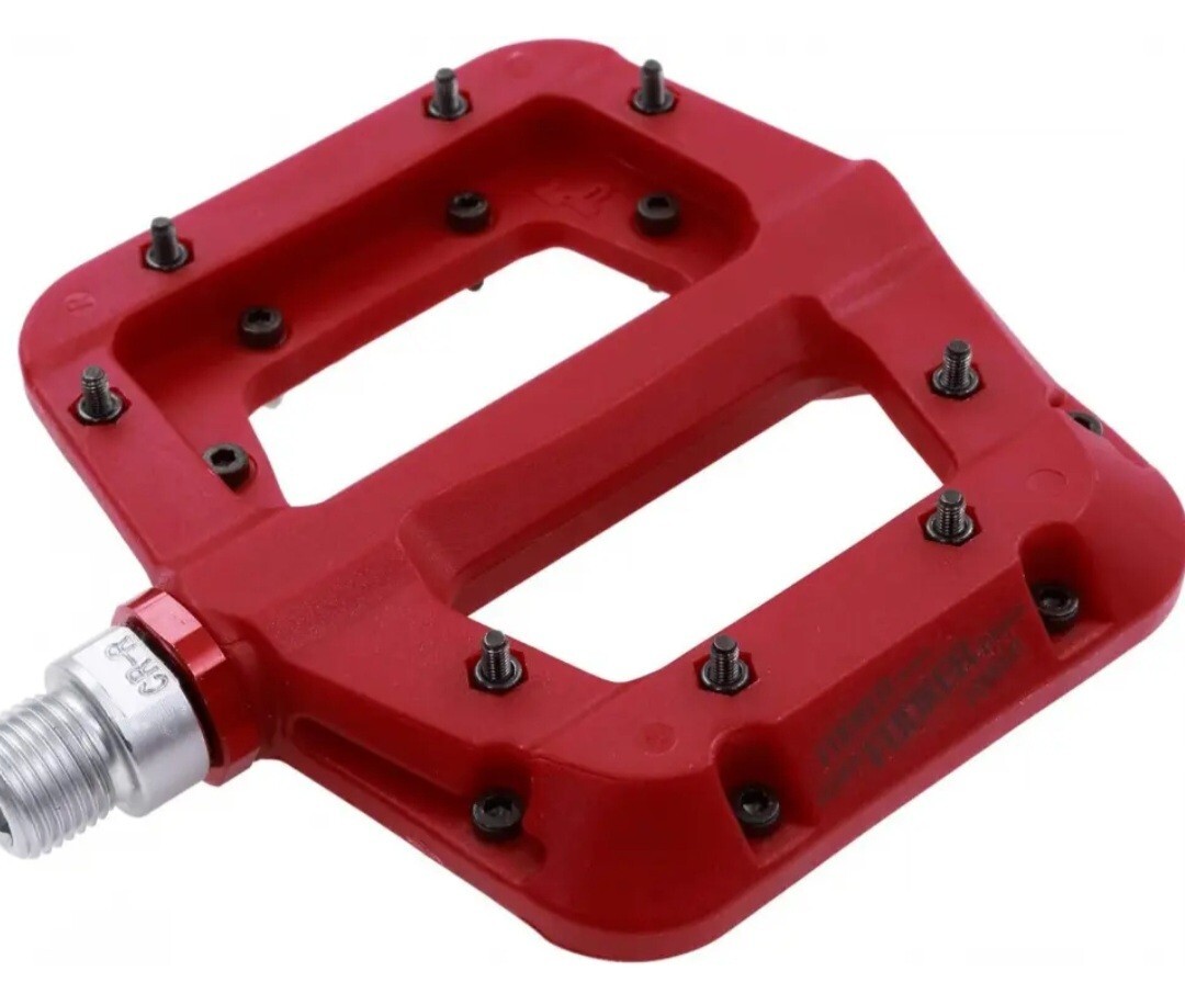 FOOKER MTB Pedals Mountain Bike 3 Bearing red needle roller bearing