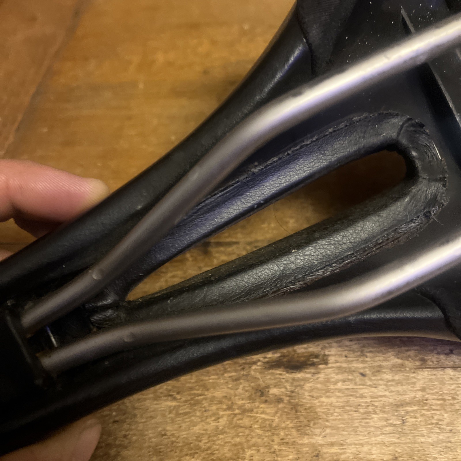 Vintage Terry Gellisima Saddle 268 mm Long 168 mm Wide 90s Anatomical Groove