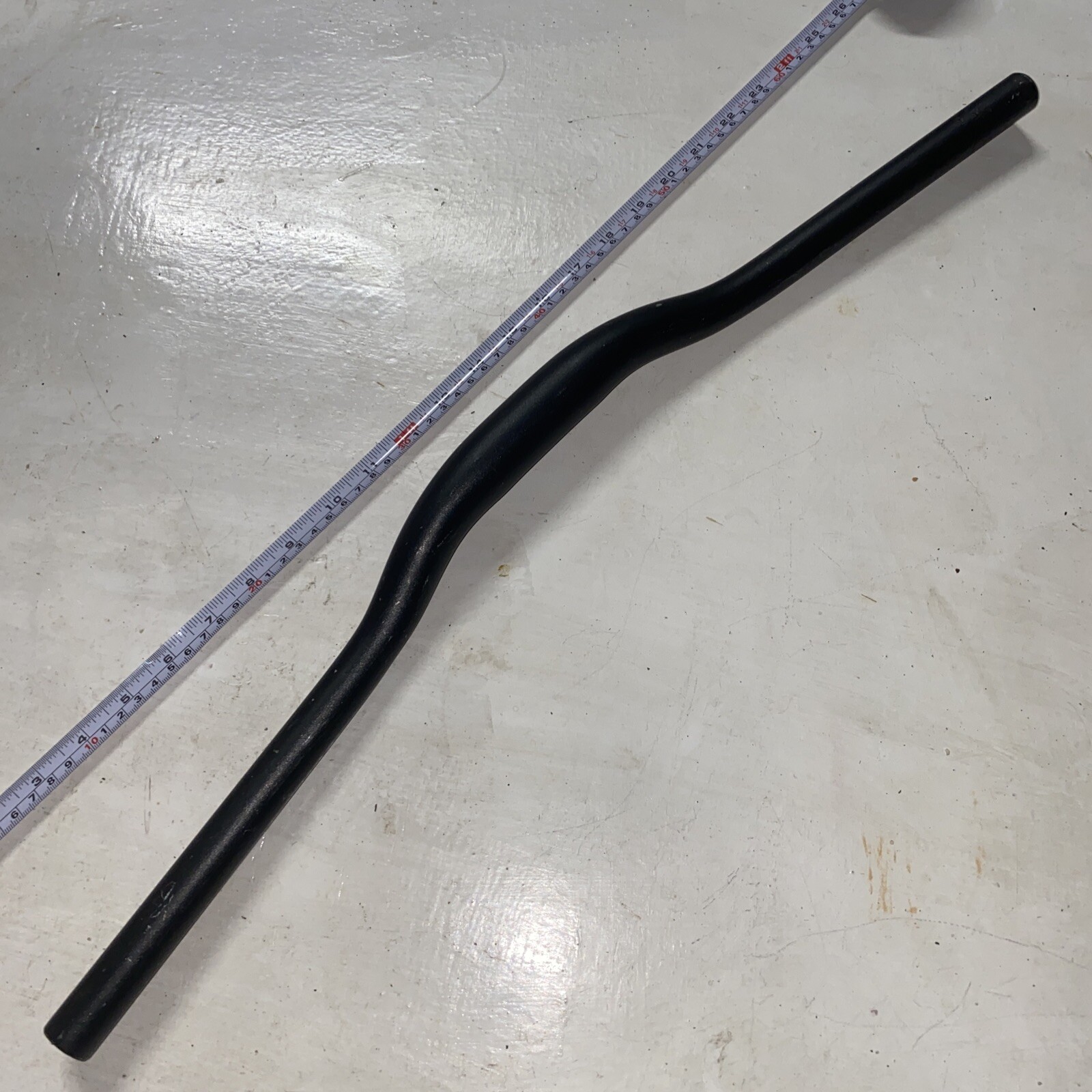 Novara mountain bike MTB handlebar alloy 31.8 x 640mm ~20mm rise Black