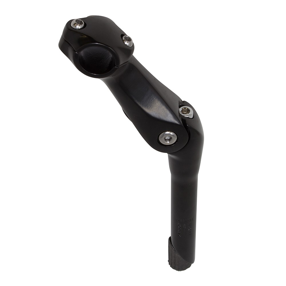 Bike Adjustable Alloy Stem 22.2mm Black