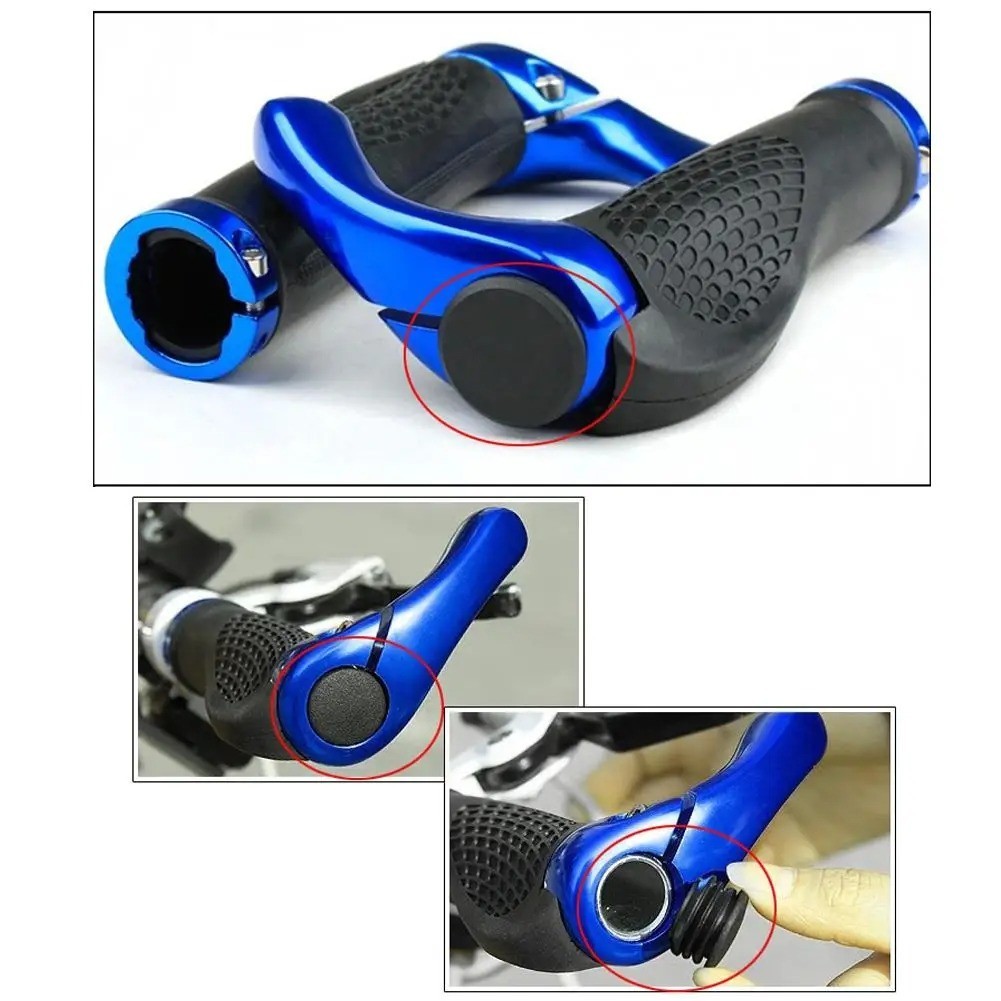 6Pcs Bicycle Handlebar Plugs Classic Delicate Bicycle Plastic Plug Road Handleba