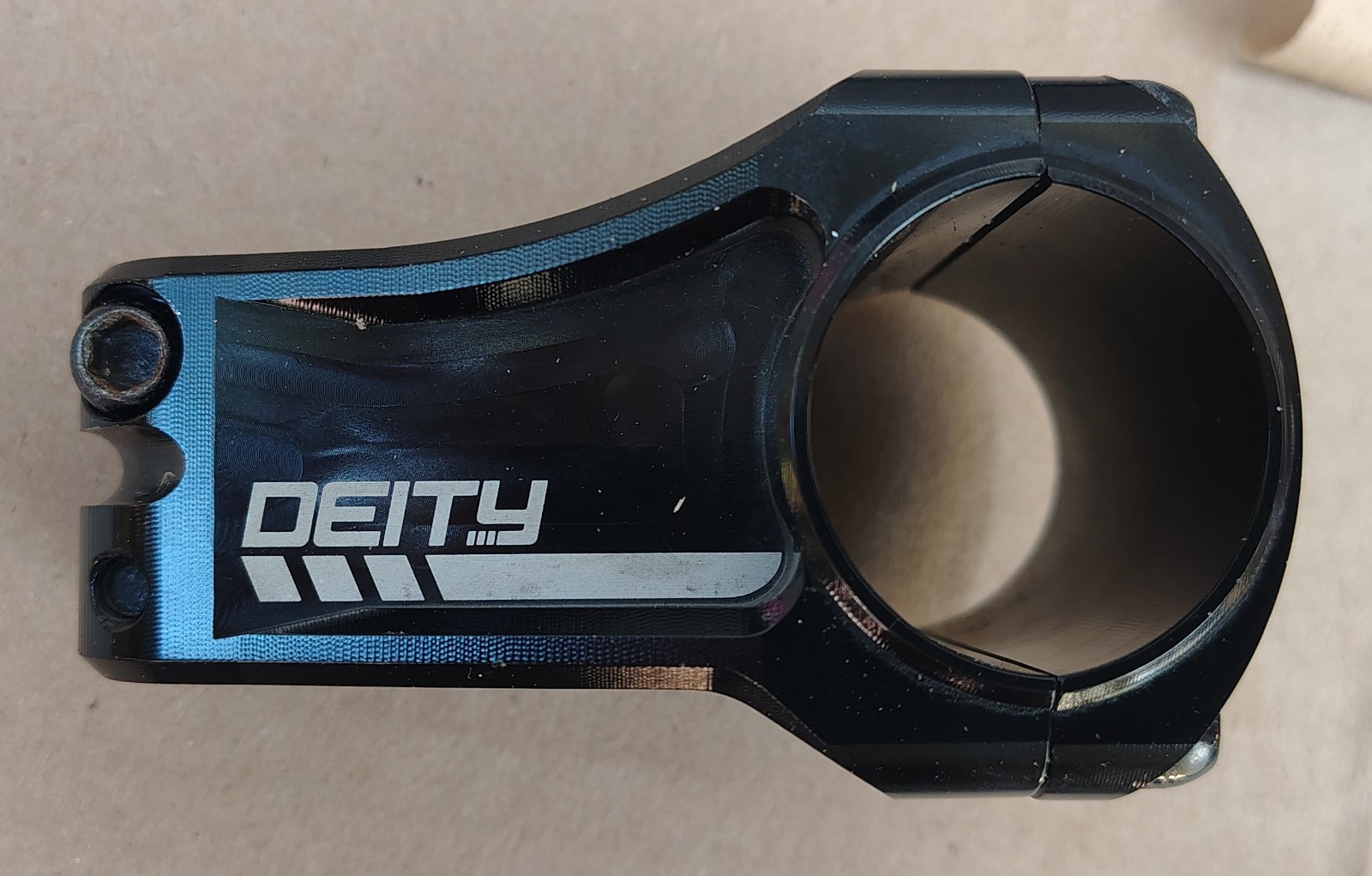 Diety Copperhead Mountain Bike Stem Black 35mm Clamp 50mm Reach Used