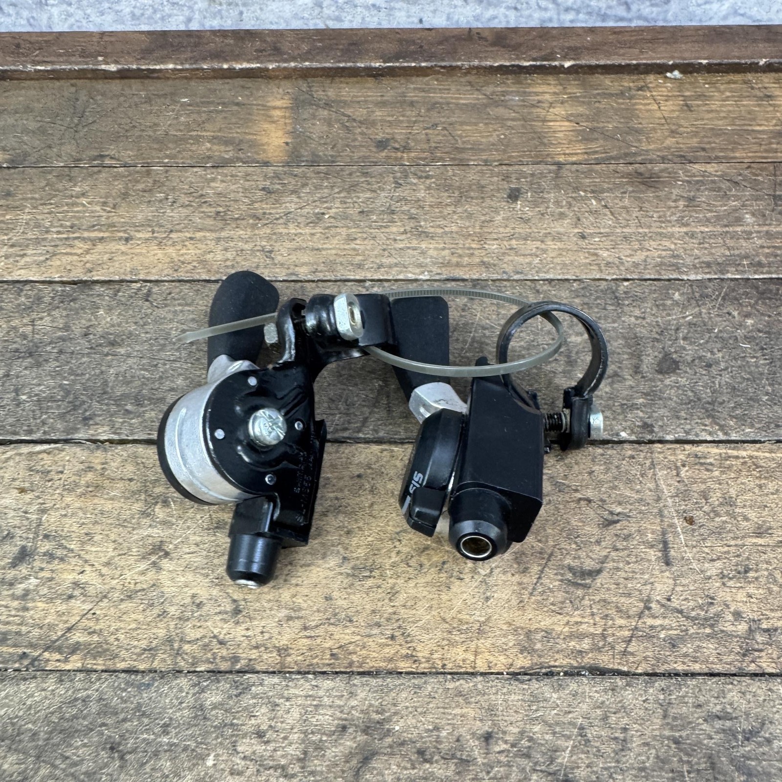 Vintage Shimano SL-MS55 Thumb Shifter Set 6 Speed Light Action SIS MTB Japan