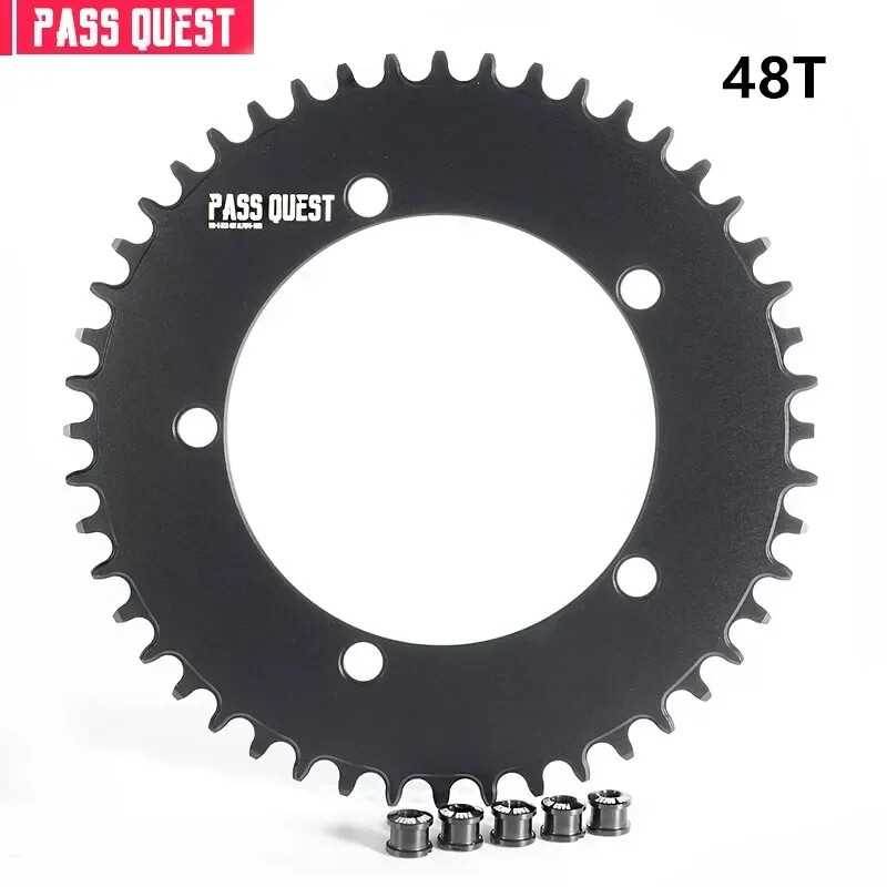 130 Bcd Round/Oval Chainring 42-60T 5 Arms Chain Ring for Bicycle Crankset
