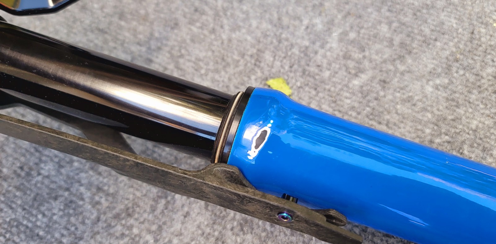 Cannondale Lefty ocho carbon 29- 100mm BLUE