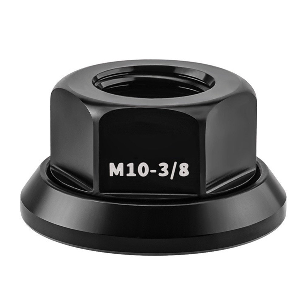 Aluminum Alloy Nuts For Bike Assembly 2pcs Package 7075 Aluminum Alloy Material