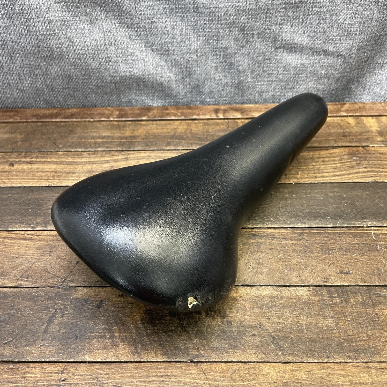 Vintage Fujita Seat NJS Stamp Keirin Fuji Track Bike Racing Bicycle Saddle