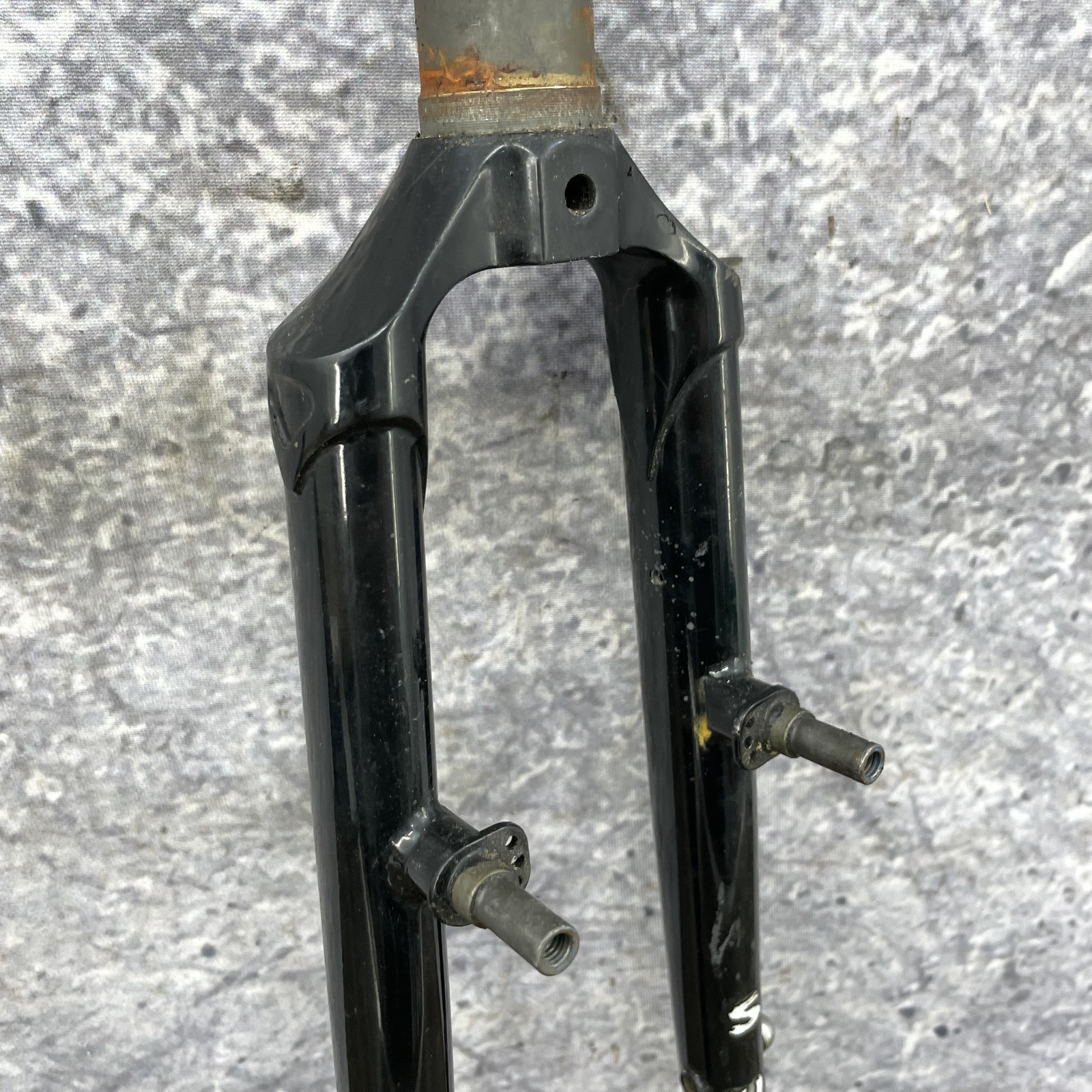 Surly 700c Fork 1 1/8 Threadless Mid-Fork V-Brake Canti QR Steel Black Gravel