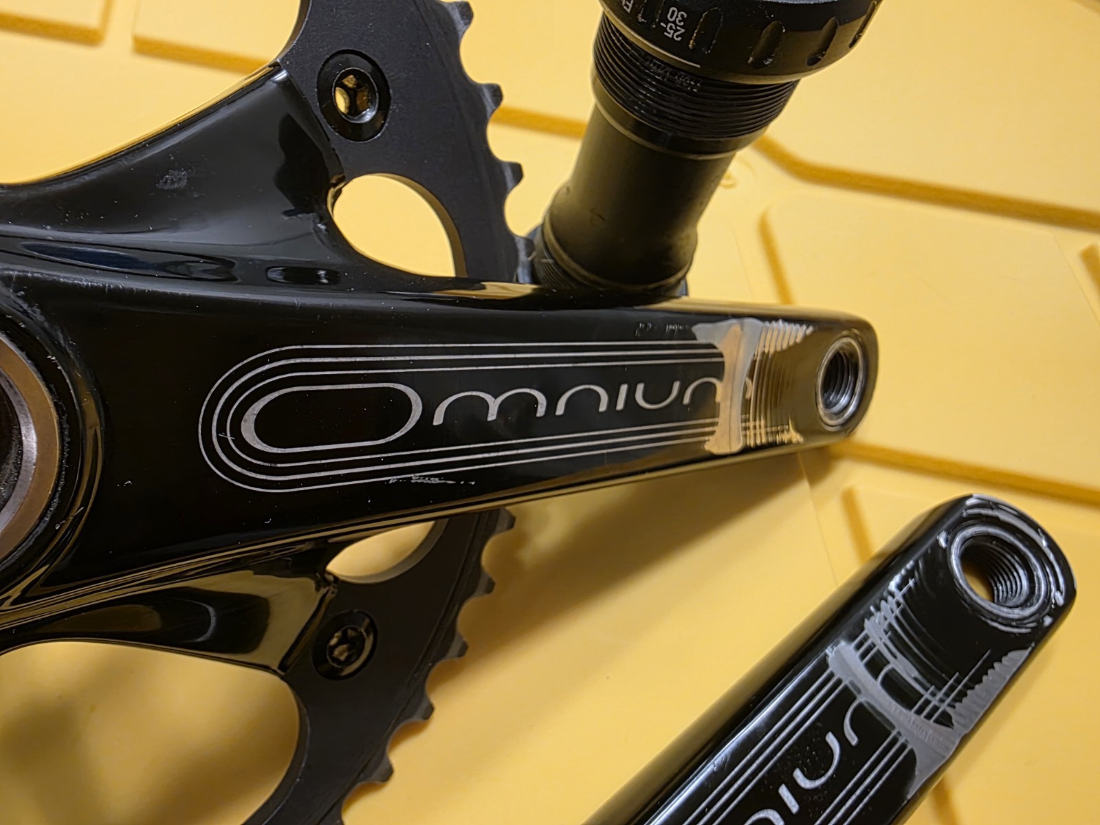 Sram Omnium Crankset 165mm, Track, Fixed Gear, Bike, 144 BCD Sugino Chainring