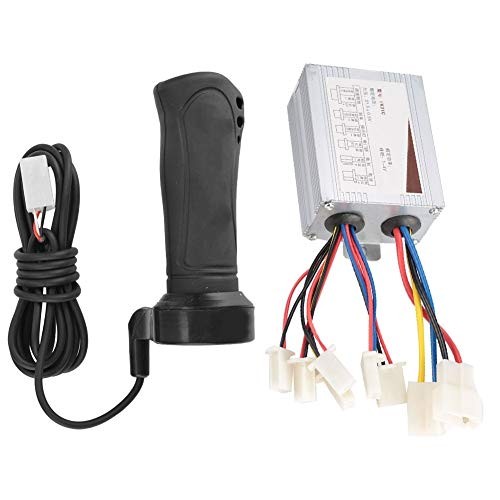 500W Motor Brushed Speed Controller & Throttle Grip for Electric Bicycle