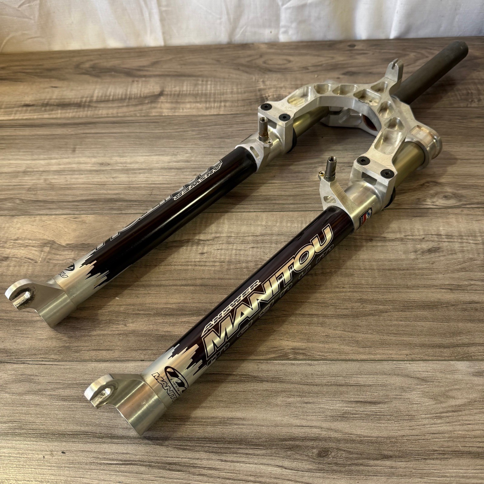 Vintage Answer Manitou Magnum 1-Inch Threadless Fork 155 Steerer Needs Elastomer