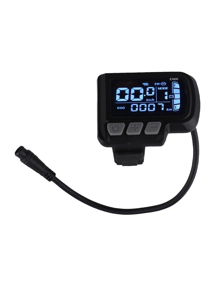 User Friendly LCD Screen for E Bike Applications at Voltage Levels of up to 48