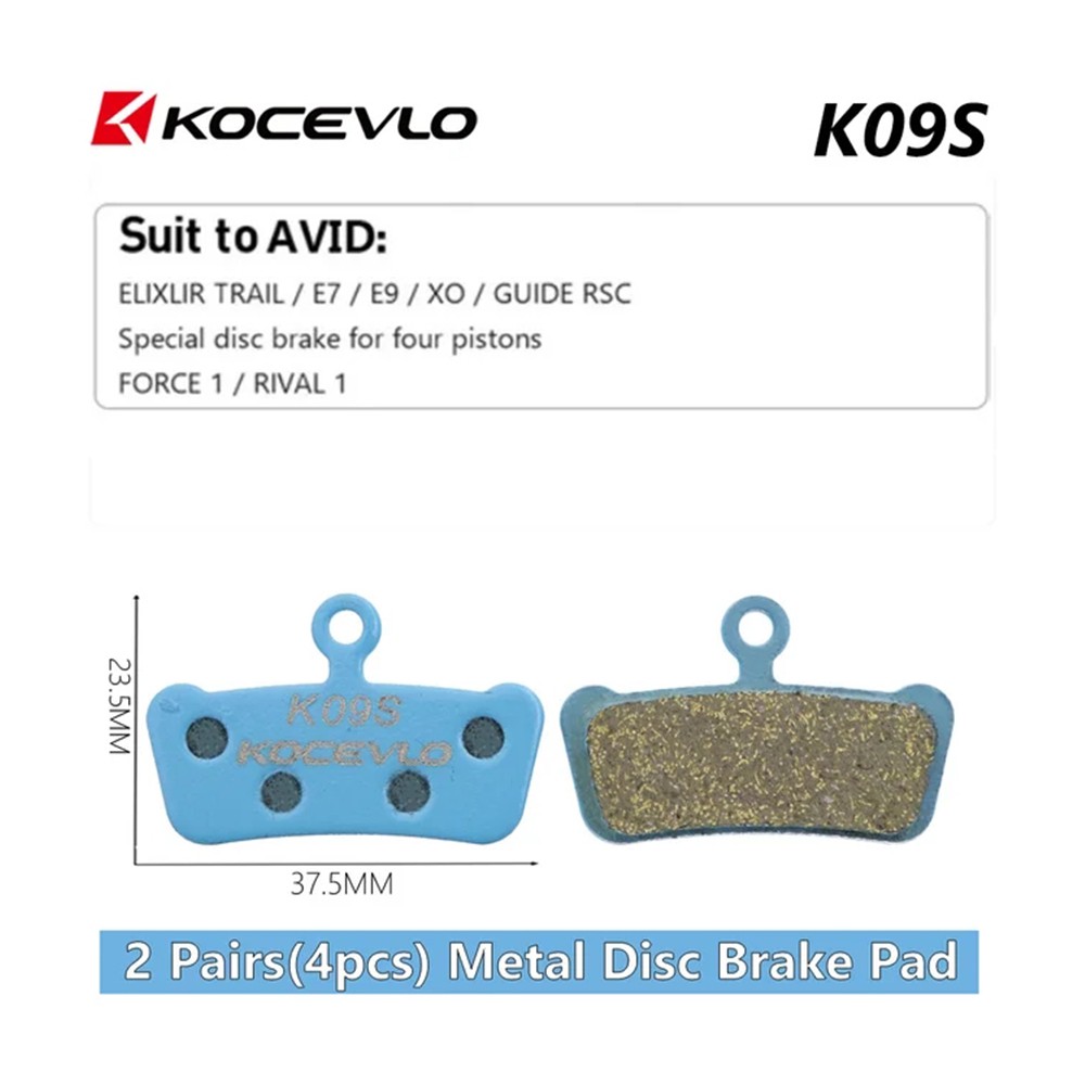 Upgrade MTB Mixed Metal Disc Brake Pads Set For b01s AVID HAYES Zoom Bike Parts