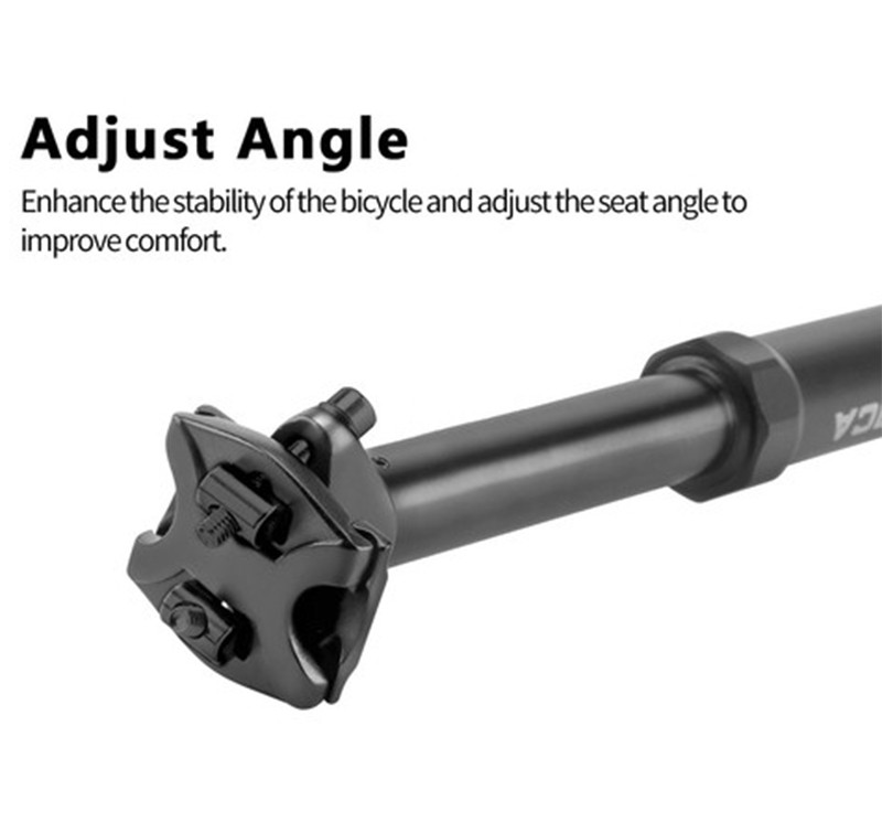 Bike Dropper Post MTB Seatpost Internal 425mm x 125mm 27.2/30.9/31.6mm