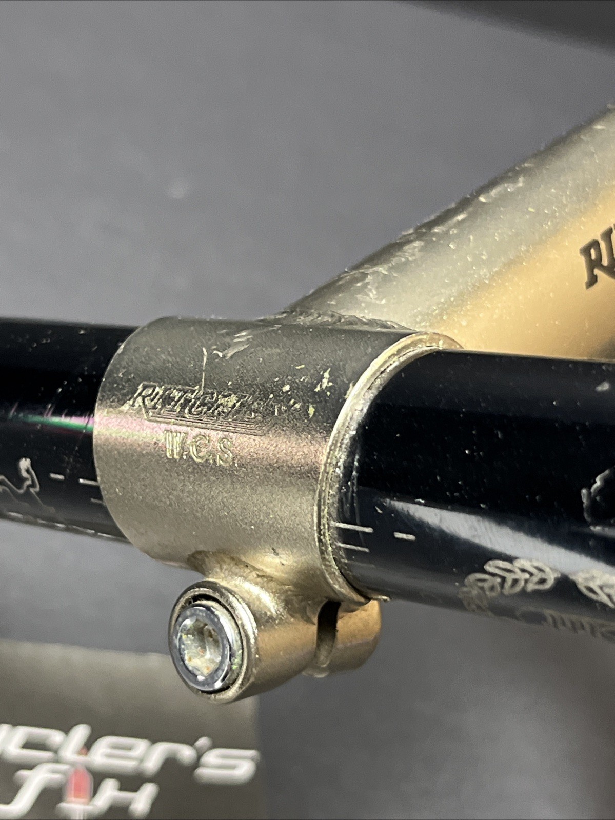Vintage Rare Ritchey WCS 1” Quill Cr-mo Road Stem 120mm 26.0, 73*Mfg by Nitto
