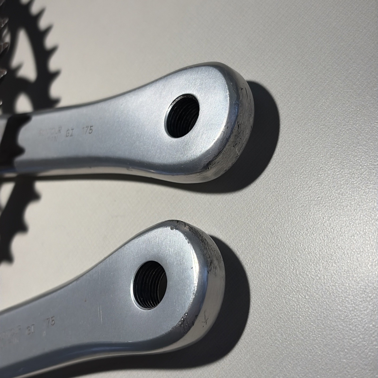Nice Suntour XC Pro Crankset 175 mm Vintage Mountain Bike