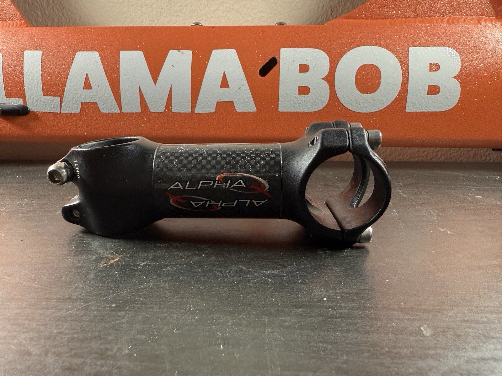 Alpha Q 100mm BLACK Threadless 1-1/8″ 31.8mm Bike Stem Carbon Fiber Aluminum #17