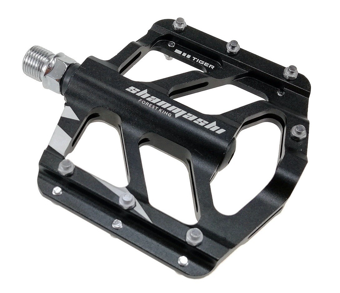 CNC Aluminum Road MTB Folding Bike Bicycle Pedal Flat Pedals Bearing Tiger
