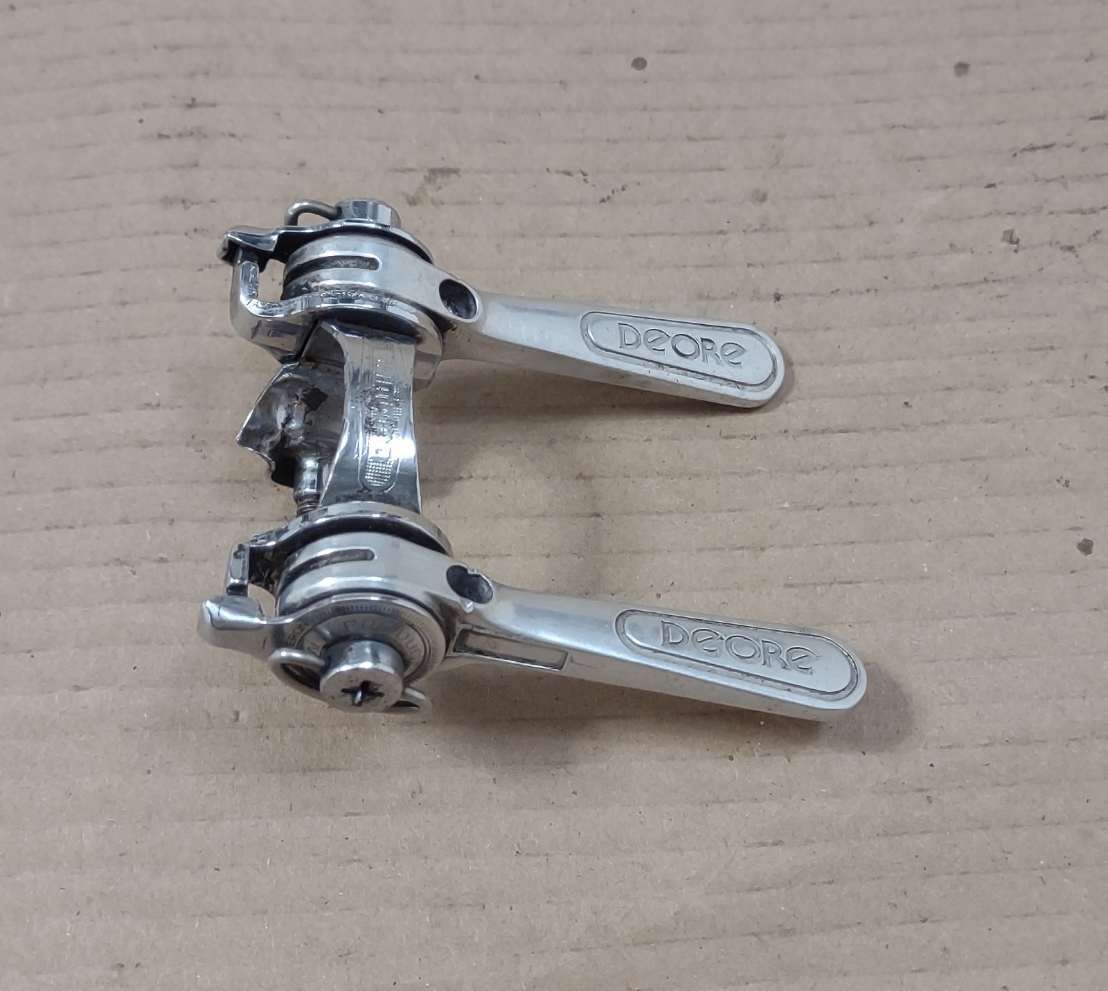 Vintage Bike Shimano Shifters Downtube Deore