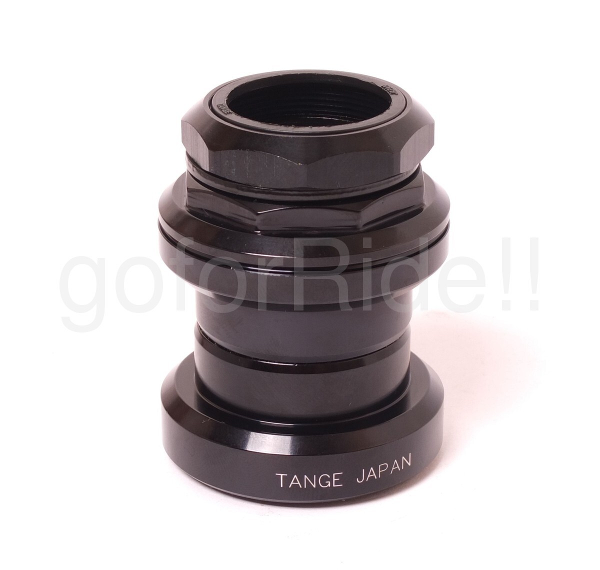 TANGE Falcon 1-1/8″ Threaded Bike Headset, Crown Race 30mm, FL270C, Silver/Black