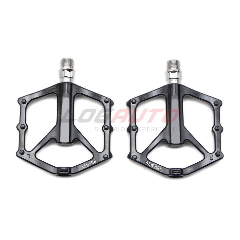 Anti-Slip MTB Bike Pedal DU Bearing 9/16″ Mountain Bicycle Sealed Flat Platform