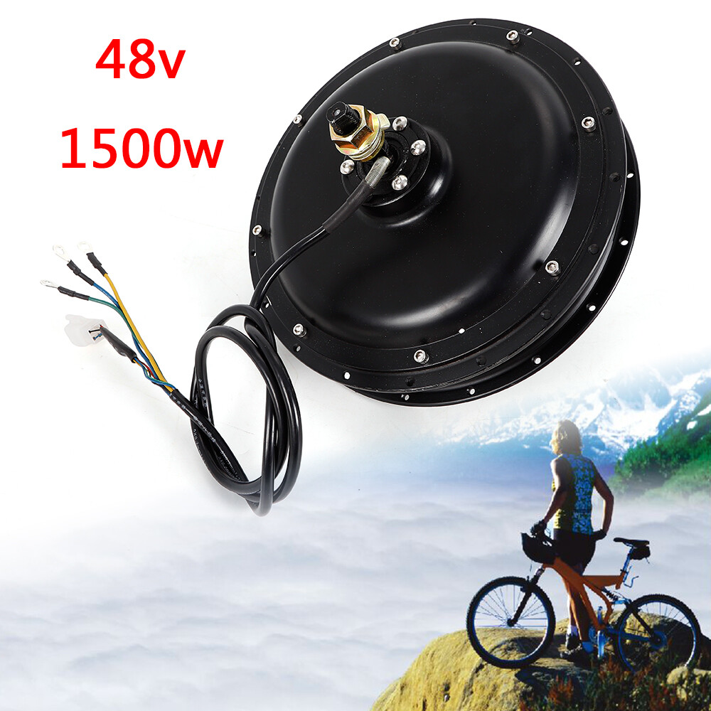 1500W E-Bike Conversion Kit 48V Fat Ebike Hub Motor Hub Rear Wheel Motor 55N.m