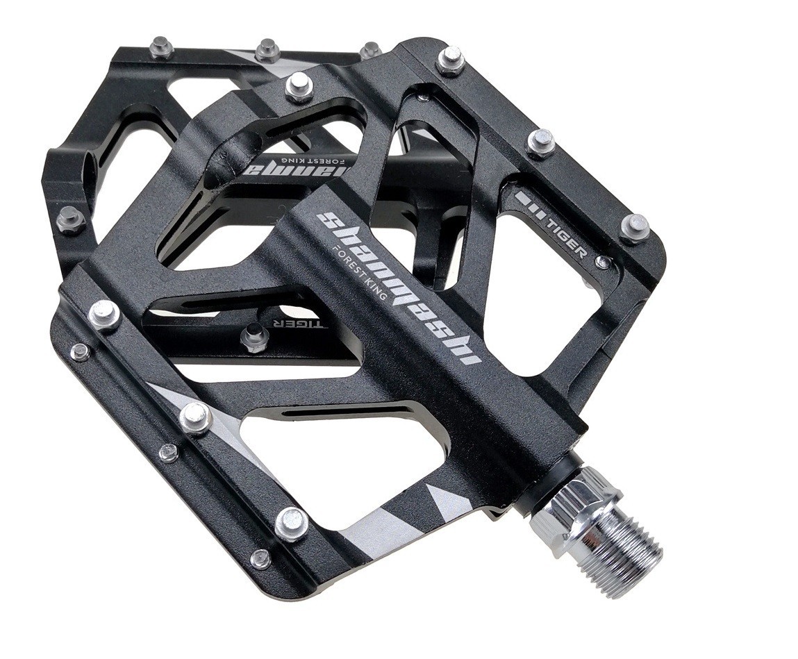 CNC Aluminum Road MTB Folding Bike Bicycle Pedal Flat Pedals Bearing Tiger