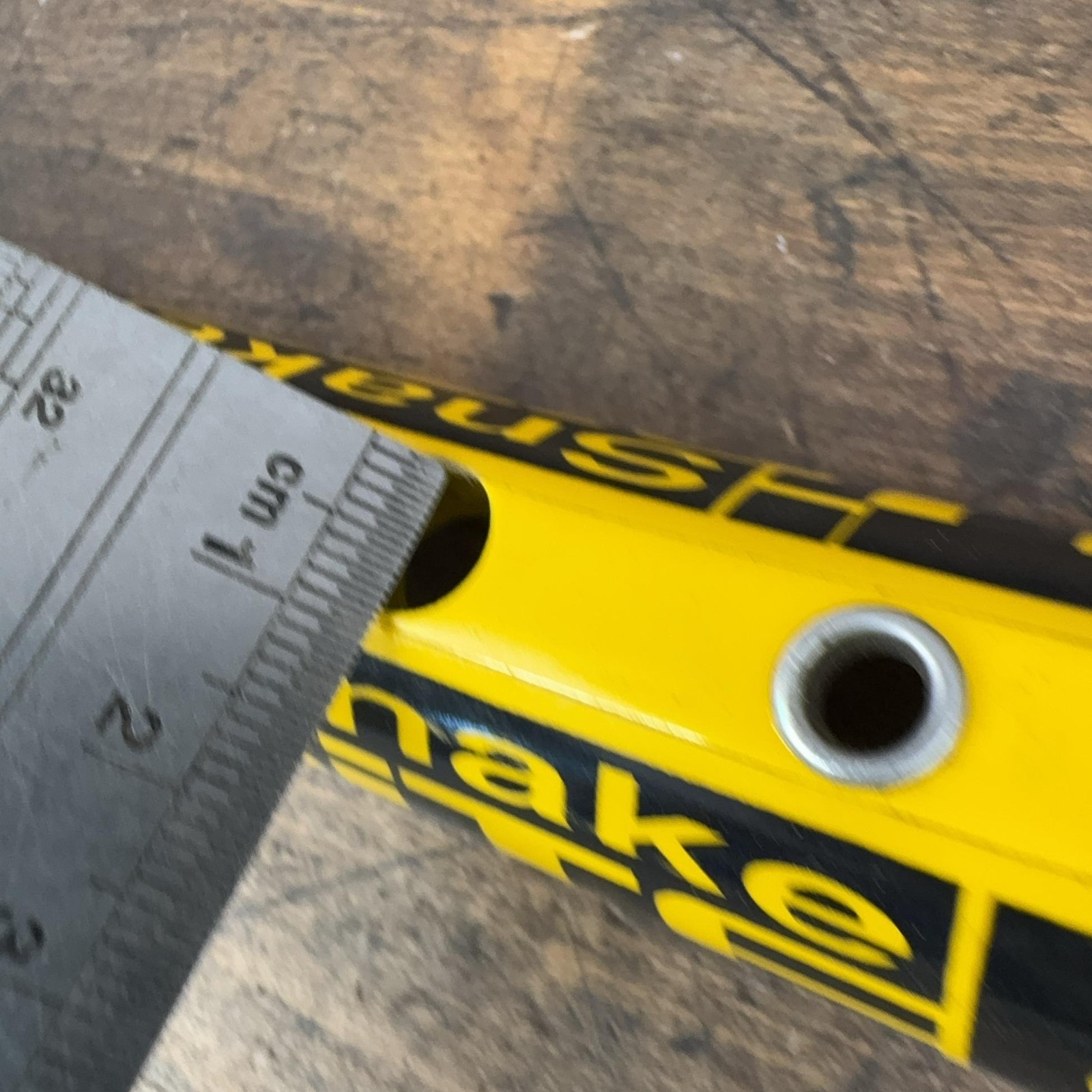 Vuelta Excalibur 26in Rim Yellow 36h Disc 36 Hole MTB Anti Snake Bite 559×19