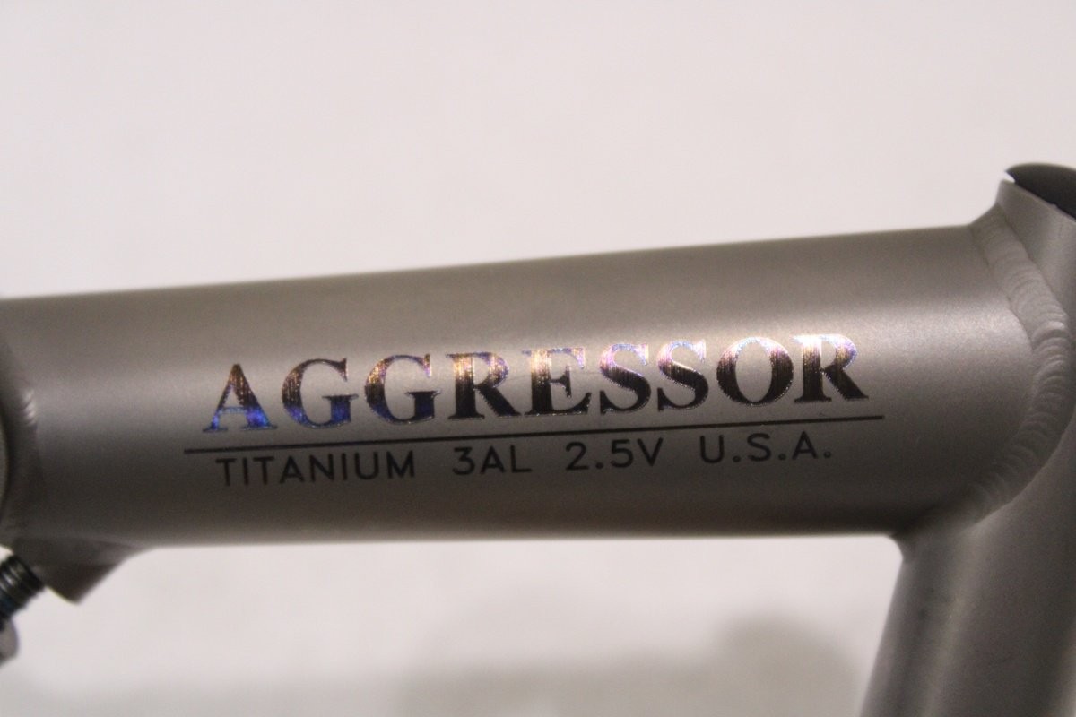 AGGRESSOR USA TITANIUM 3AL 2.5V 125mm 1 in Stem
