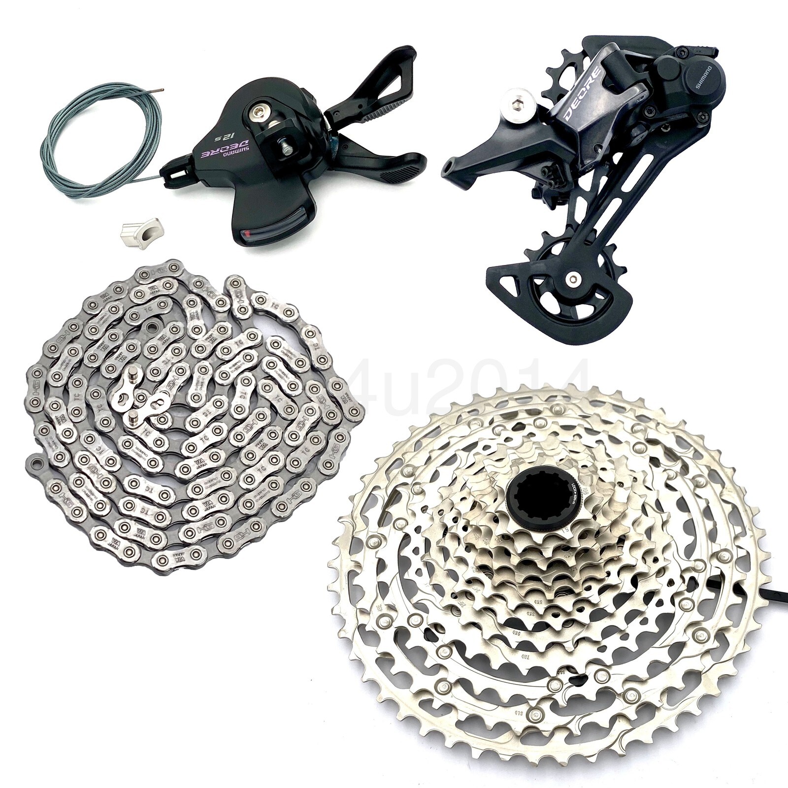 Shimano Deore M6100 12S MTB Build Kits Shifter I-Spec,Derailleur,Cassette 51T