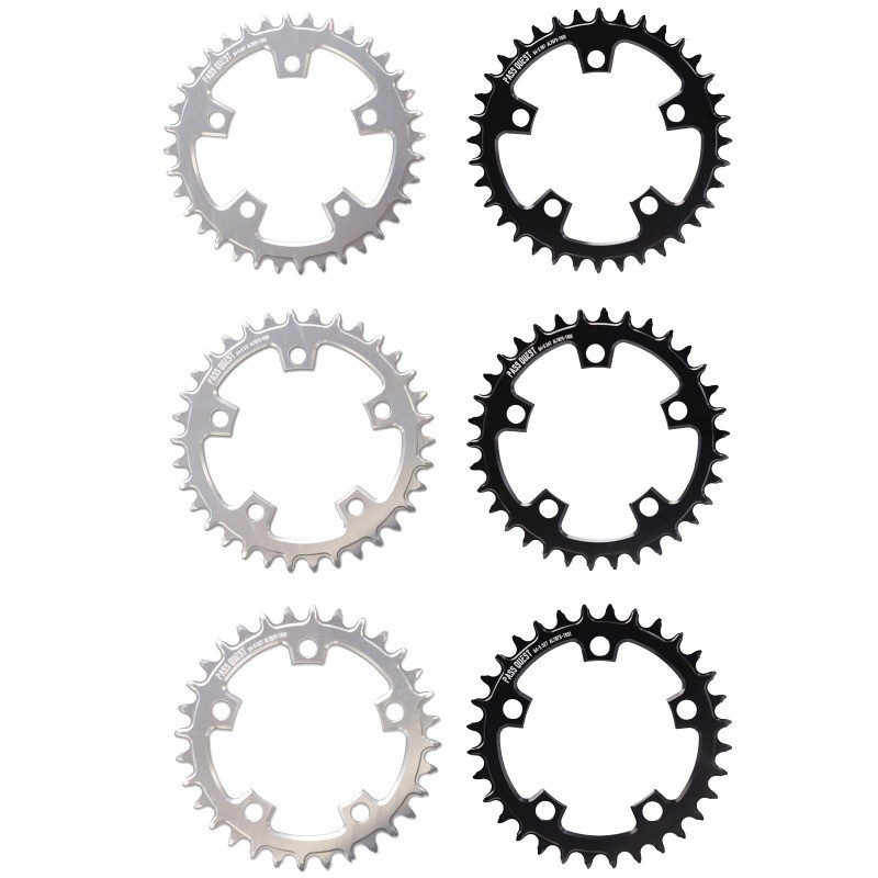 PASS QUEST 94 BCD 5Arm Bicycle Chain wheel ROUND Narrow Wide Chainring 32-40T US