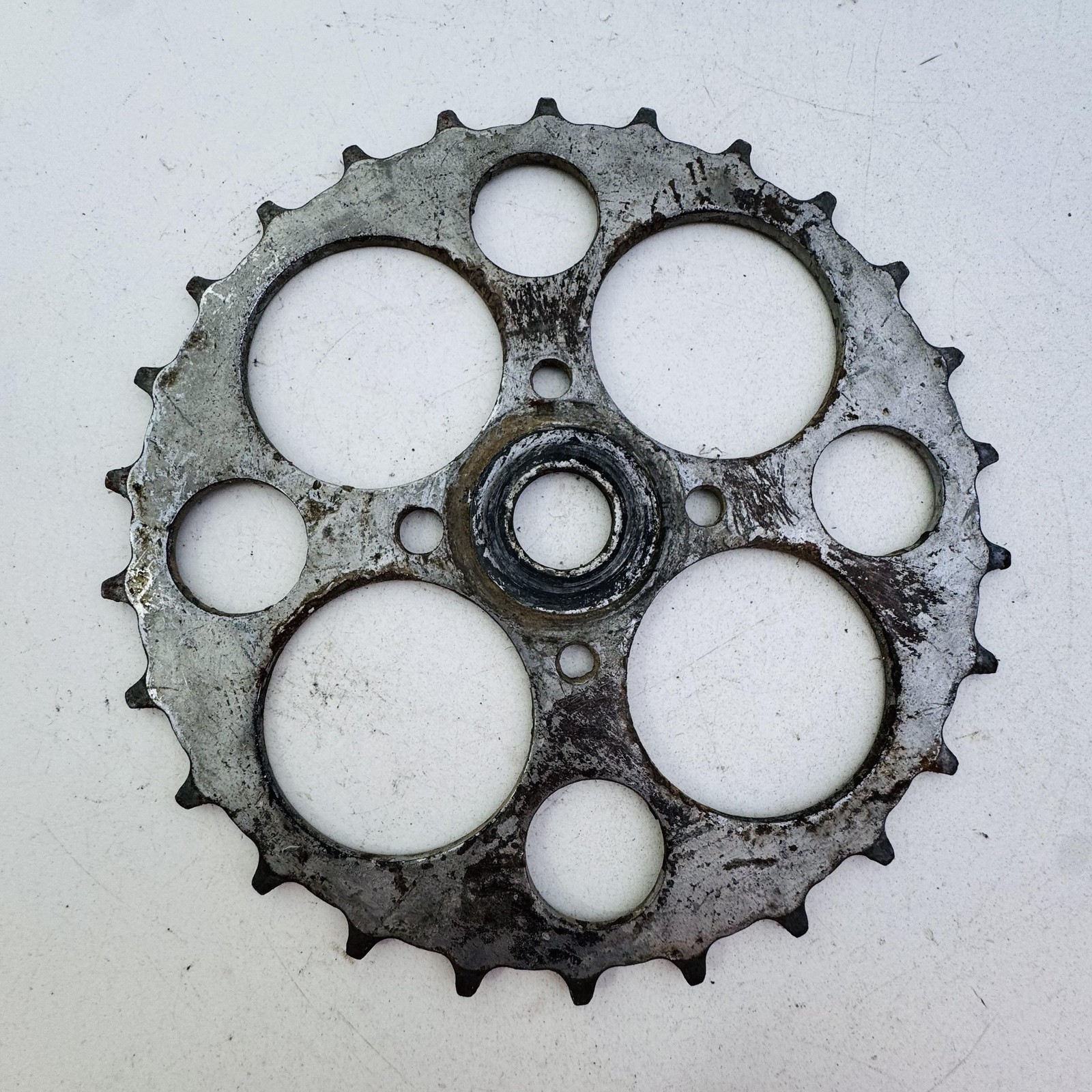 Vintage 50s Cruiser Balloon Tire Skip Tooth Sprocket Chainring 26t Steel A32